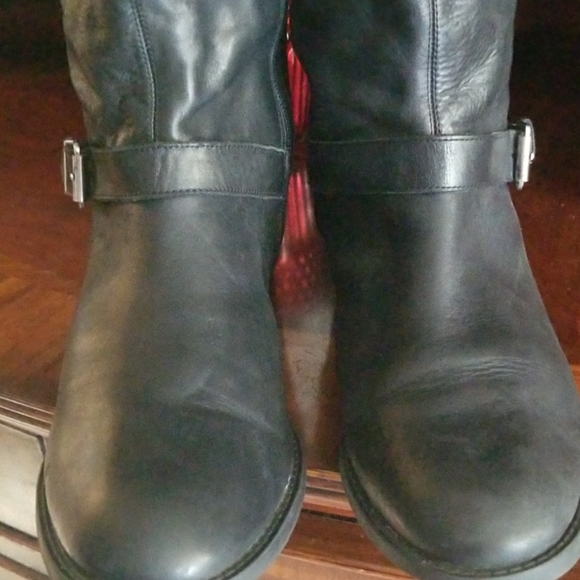 sole society high shaft leather boots